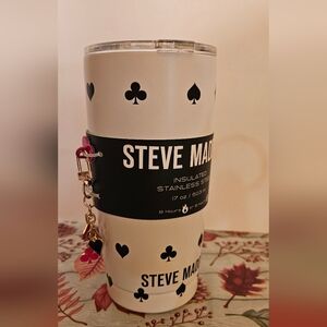 Steve Madden Tumbler and Keychain Accessory NIP